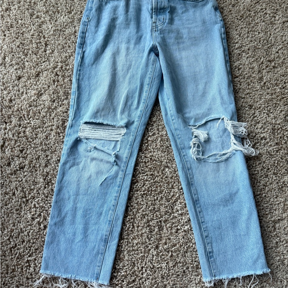 BDG Blue Straight Leg Jeans Classic Style
